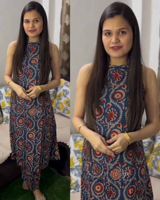 Ajrakh Print Co-Ord Set