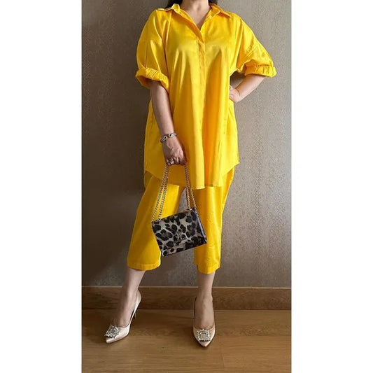 A Monochrome Pure Co-ord Set