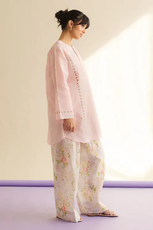 Sona Bajwa Spooted Salwar Set.