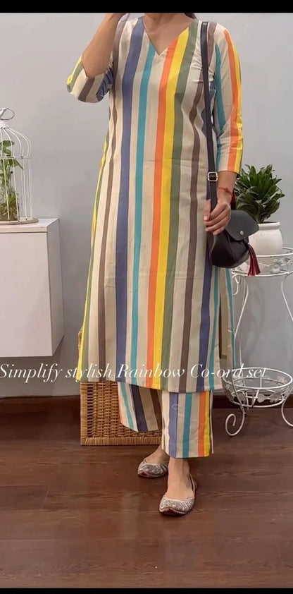 Rainbow Co-ord Set